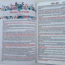 Kit Bíblia da Mulher Sábia de Estudos Preta Fé com abas e Harpa + marca página + cafe com Deus Pai 2025