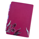 Biblia da Mulher de estudos Pink com abas adesivas coladas ARC + Marca páginas glitter